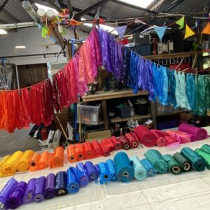 Regenboog linten 5m